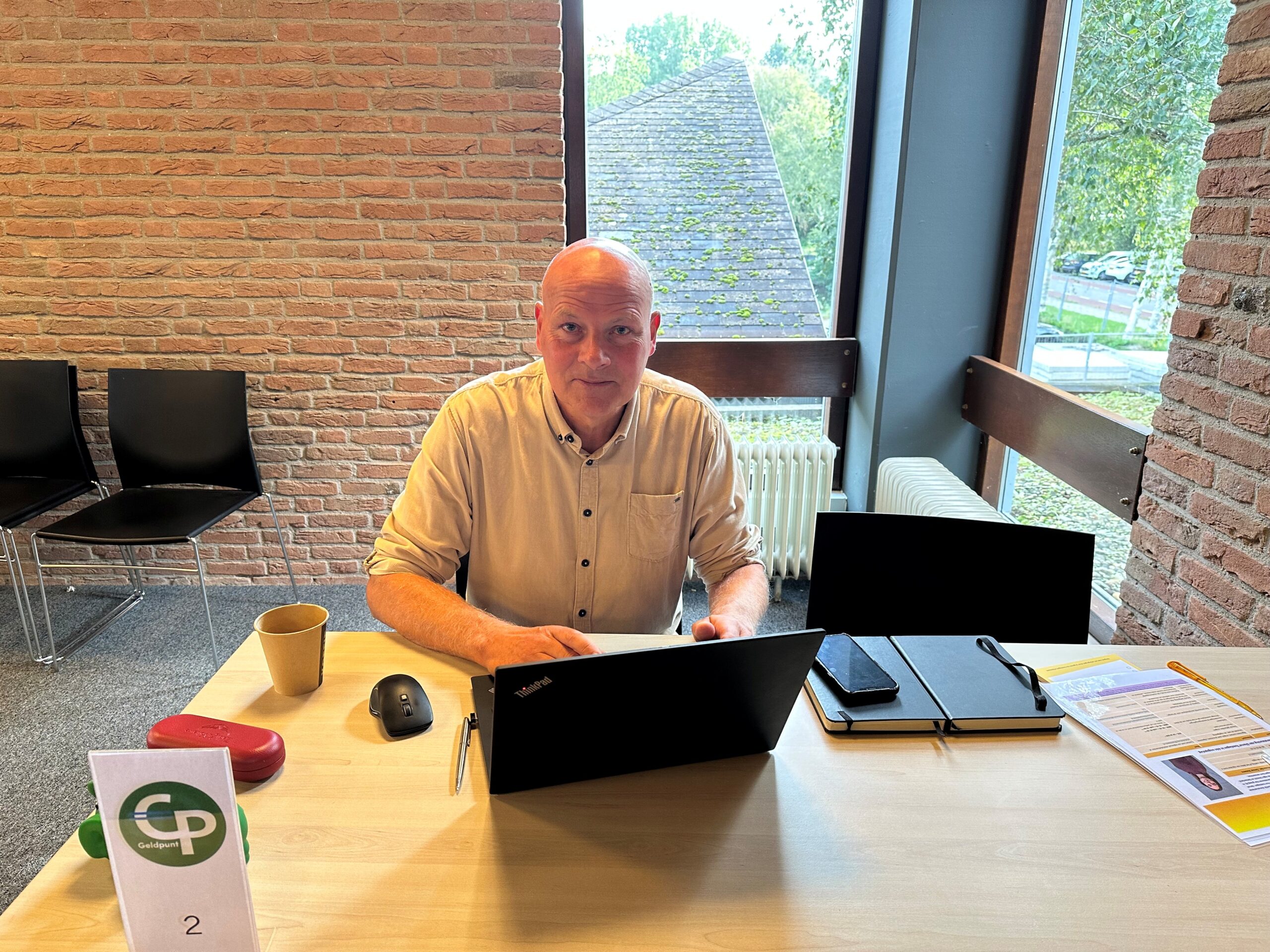 Bert de ronde Geldpunt venen doet